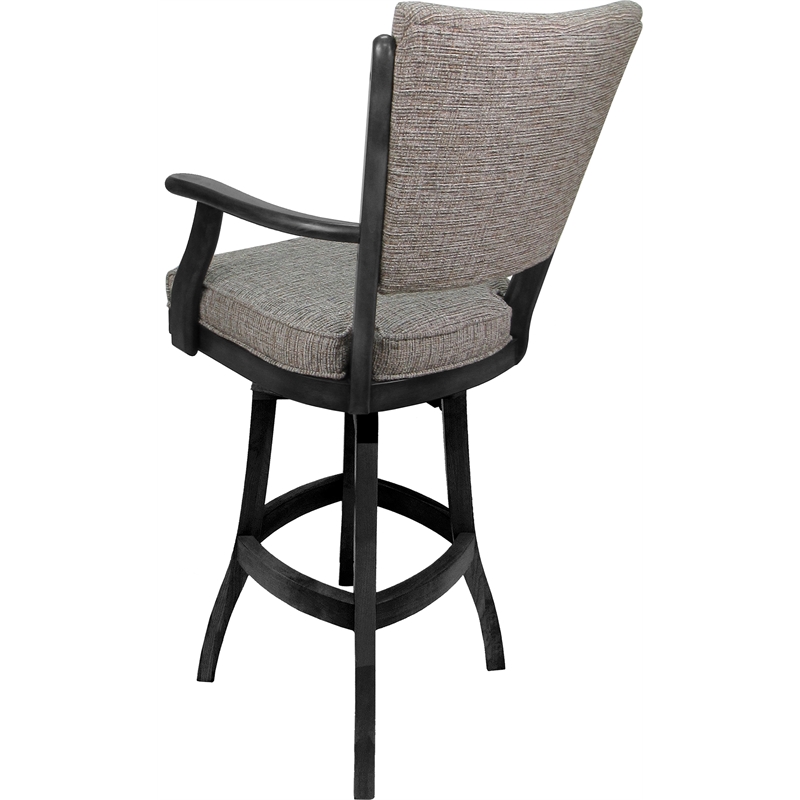 Classic Swivel Bar Stool Solid Wood 30