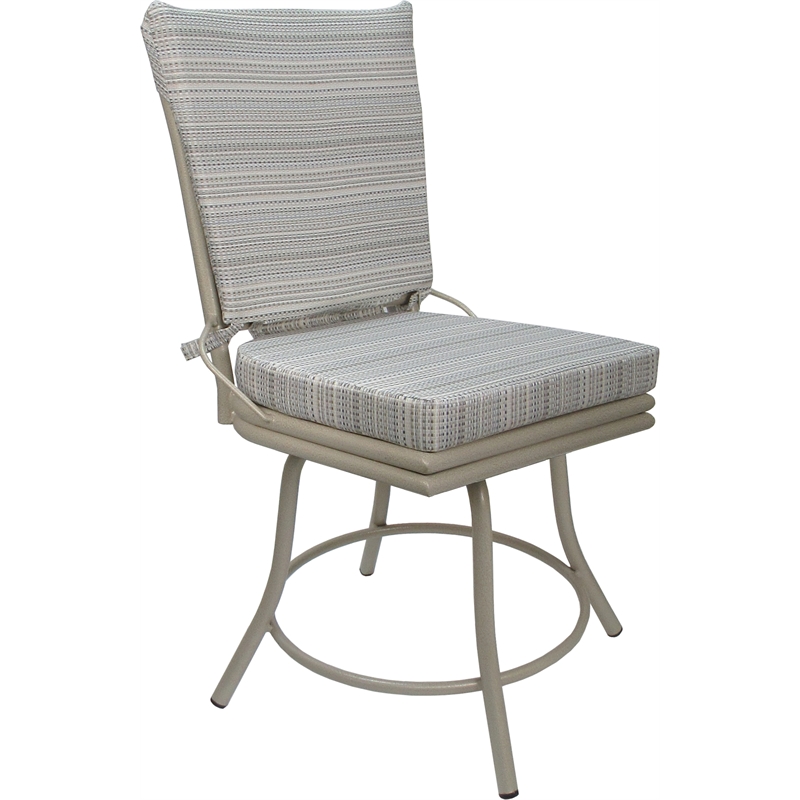 Outdoor/Indoor Patio Dining Chair - Ofir - Natural Fun Cream Fabric - Beige