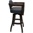 Swivel Wood Bar Stool 30