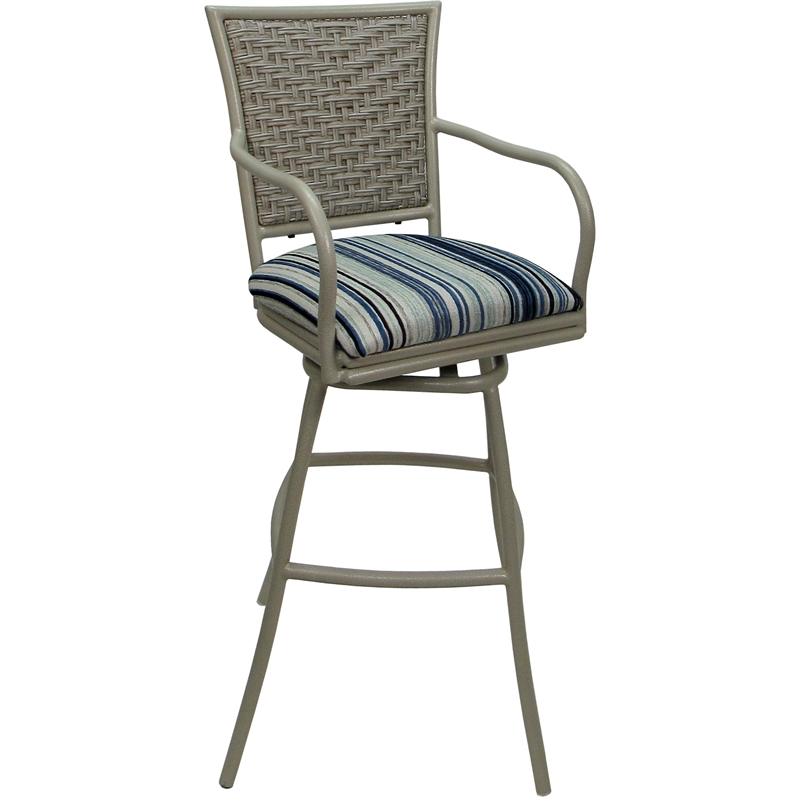 Outdoor Indoor Extra Tall Swivel Stool 34