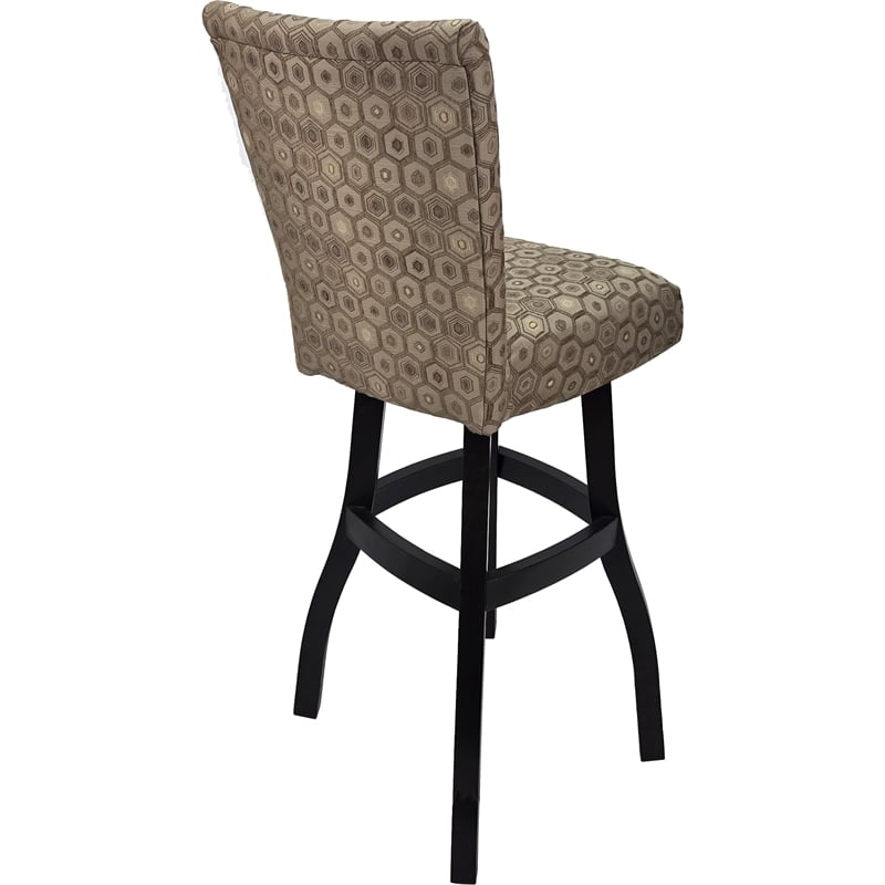Extra Tall Swivel Wood Stool 34