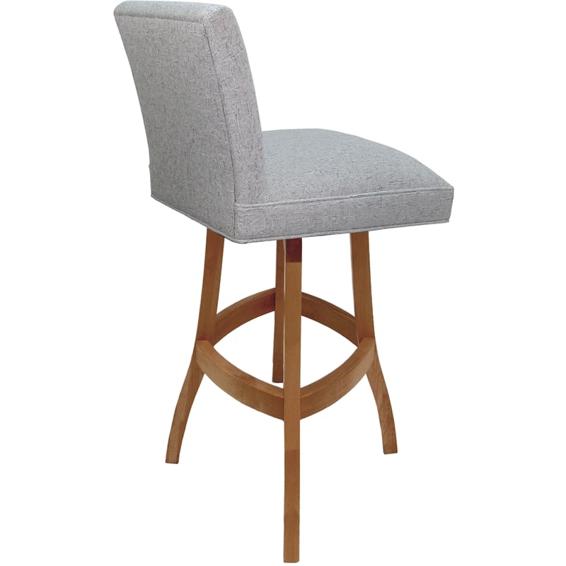 Set of 3 Swivel Wood Counter Stool 26
