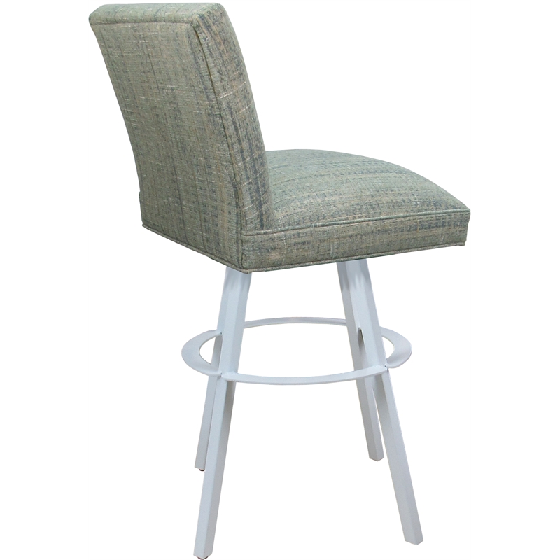 Set of 3 Swivel Metal Counter Stools 26