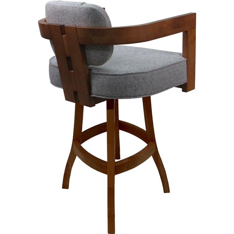 Swivel Wood Bar Stool 30