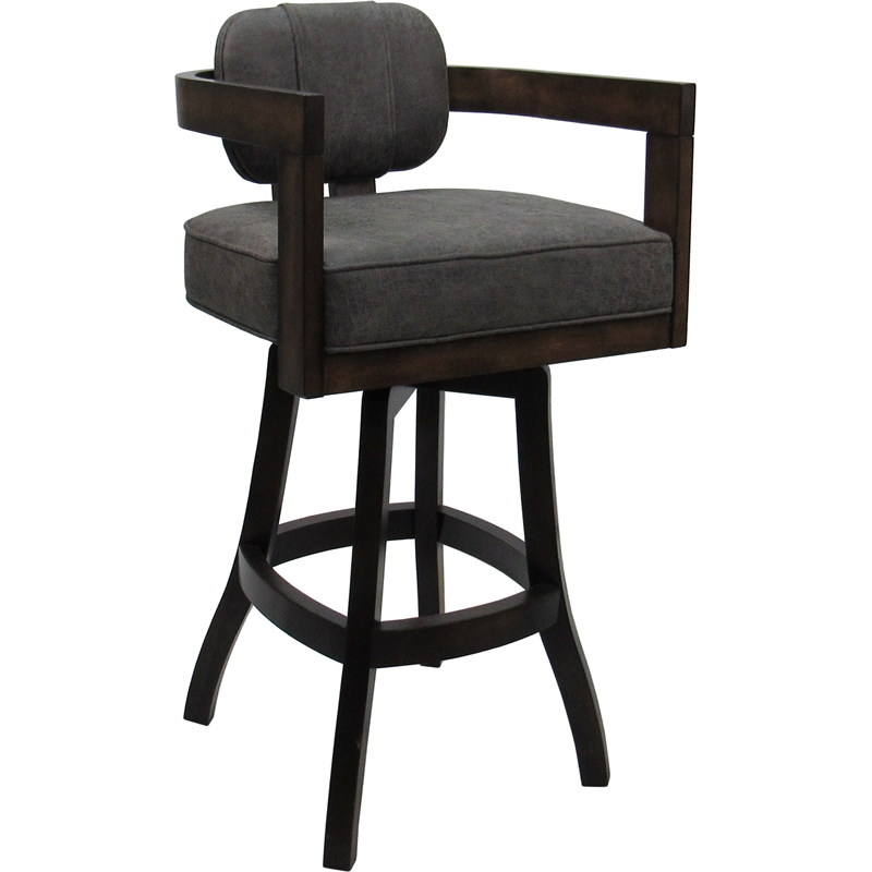 Swivel Wood Bar Stool 30