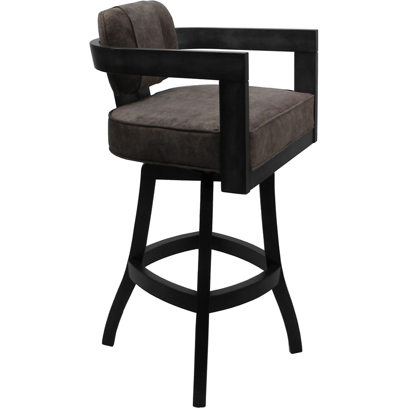 Swivel Wood Bar Stool 30
