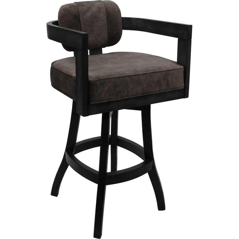 Swivel Wood Bar Stool 30