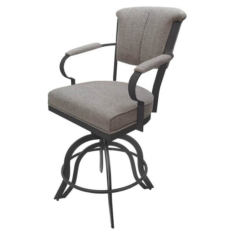 Swivel Tilt Metal Counter Stool 24