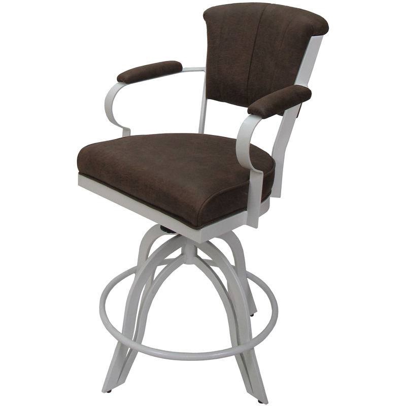 Swivel Tilt Metal Counter Stool 24
