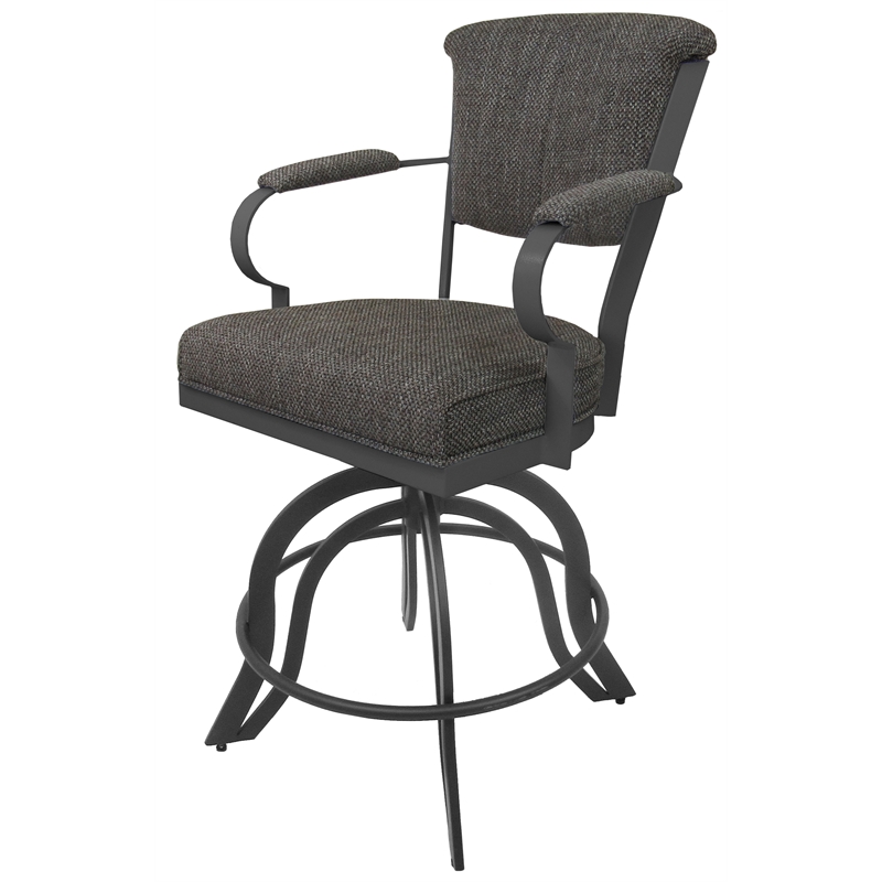 Swivel Tilt Metal Counter Stool 24