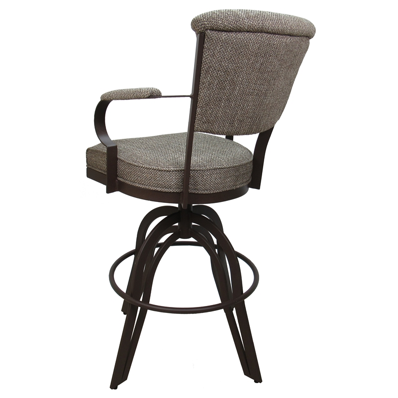 Swivel Tilt Metal Counter Stool 24