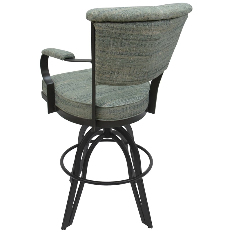 Swivel Tilt Metal Counter Stool 24