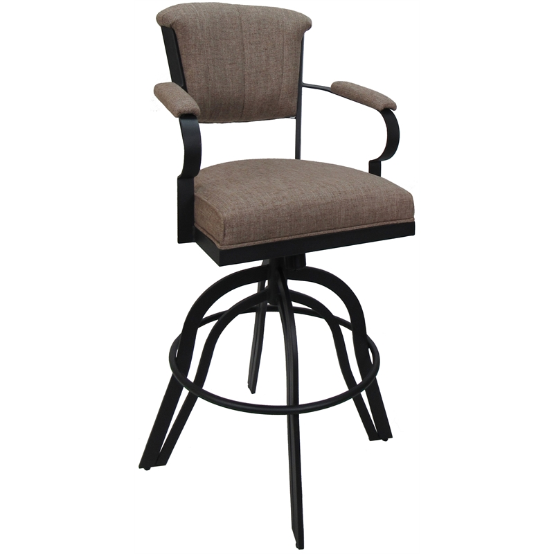 Swivel Tilt Metal Counter Stool 24