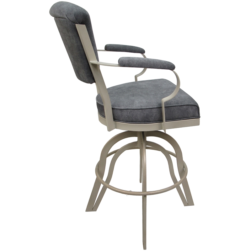 Swivel Tilt Metal Counter Stool 24