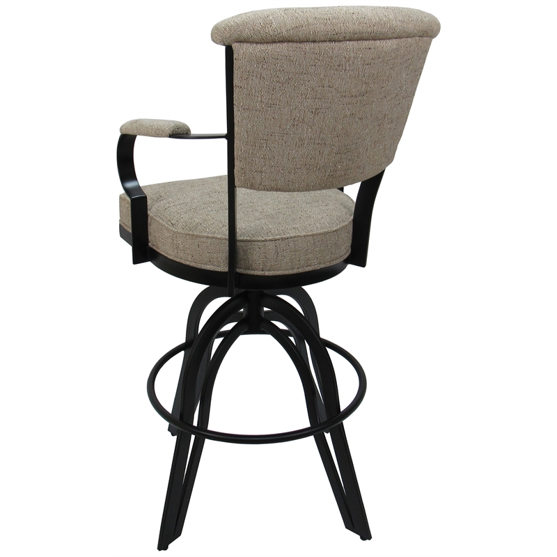 Swivel Tilt Metal Counter Stool 24
