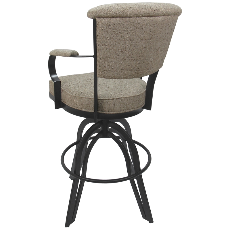 Swivel Tilt Metal Counter Stool 24