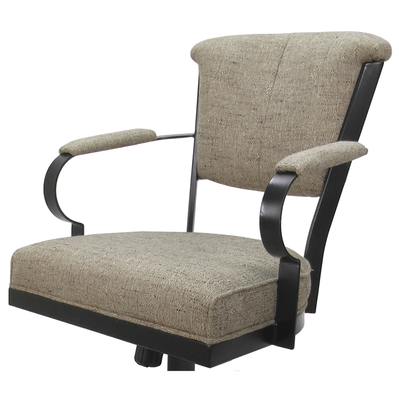 Swivel Tilt Metal Counter Stool 24