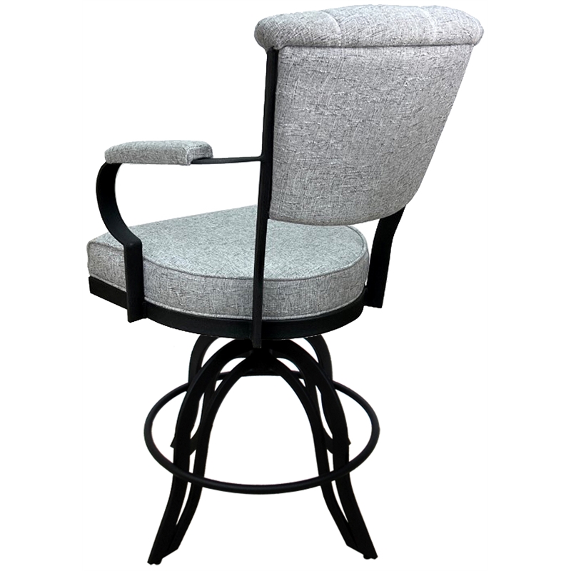 Swivel Tilt Metal Counter Stool 24