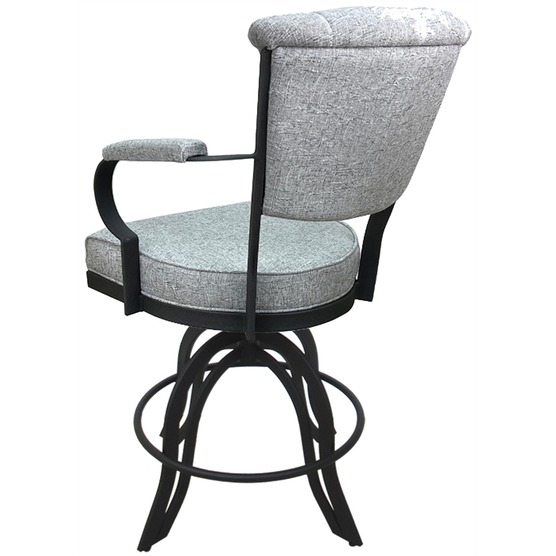 Swivel Tilt Metal Counter Stool 24