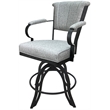 Swivel Tilt Metal Counter Stool 24