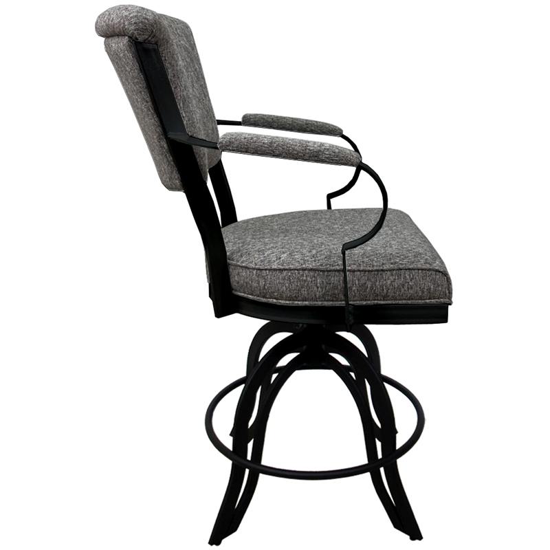 Swivel Tilt Metal Counter Stool 24