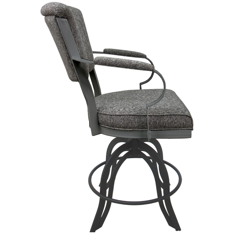 Swivel Tilt Metal Counter Stool 24