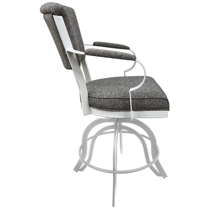 Swivel Tilt Metal Counter Stool 24