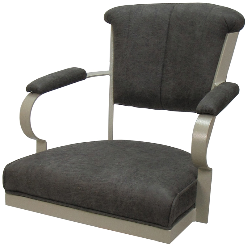 Swivel Tilt Metal Counter Stool 24