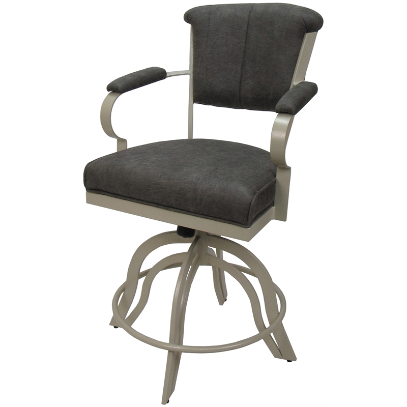 Swivel Tilt Metal Counter Stool 24