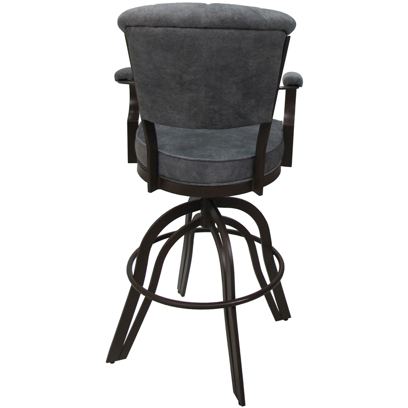 Swivel Tilt Metal Counter Stool 24