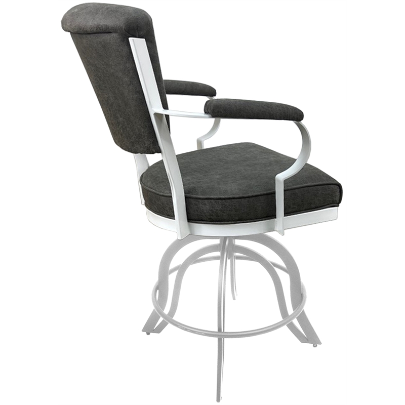 Swivel Tilt Metal Counter Stool 24