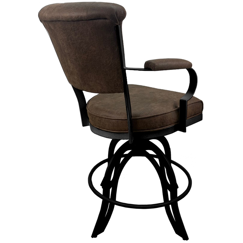 Swivel Tilt Metal Counter Stool 24
