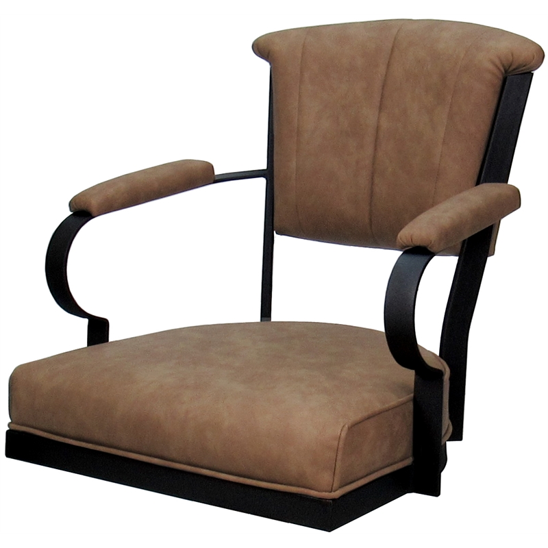 Swivel Tilt Metal Counter Stool 24