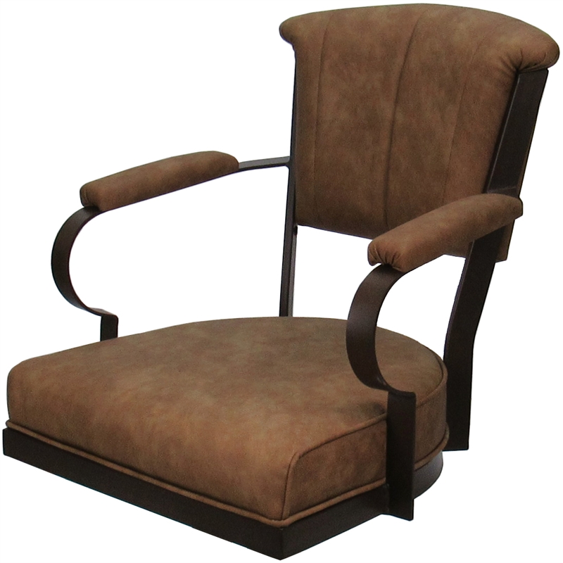 Swivel Tilt Metal Counter Stool 24