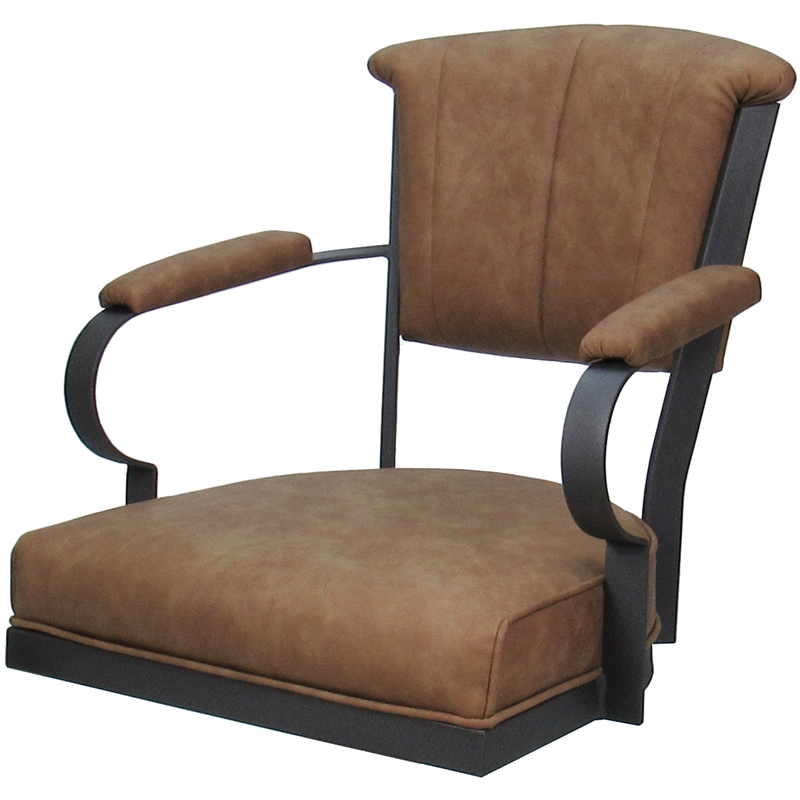 Swivel Tilt Metal Counter Stool 24