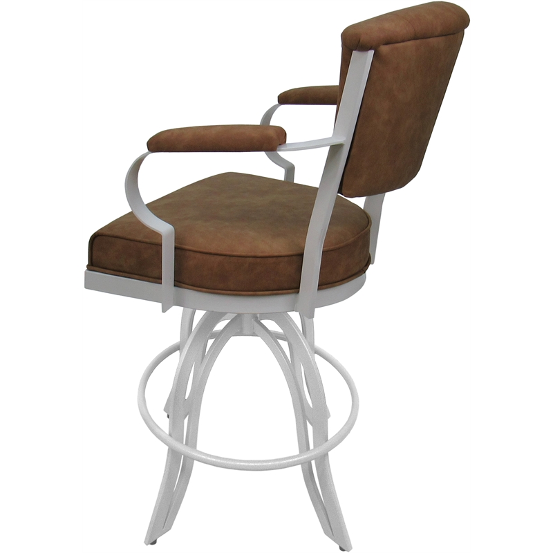 Swivel Tilt Metal Counter Stool 24