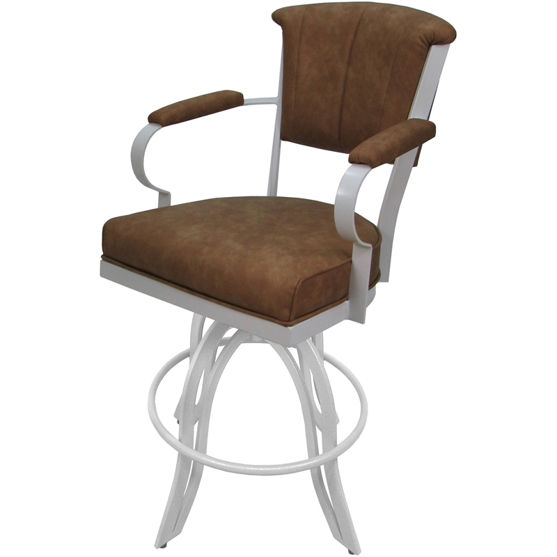 Swivel Tilt Metal Counter Stool 24