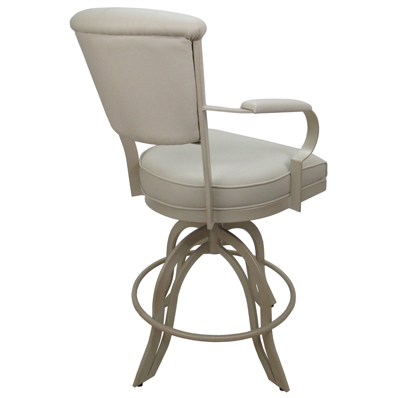 Swivel Tilt Metal Counter Stool 24