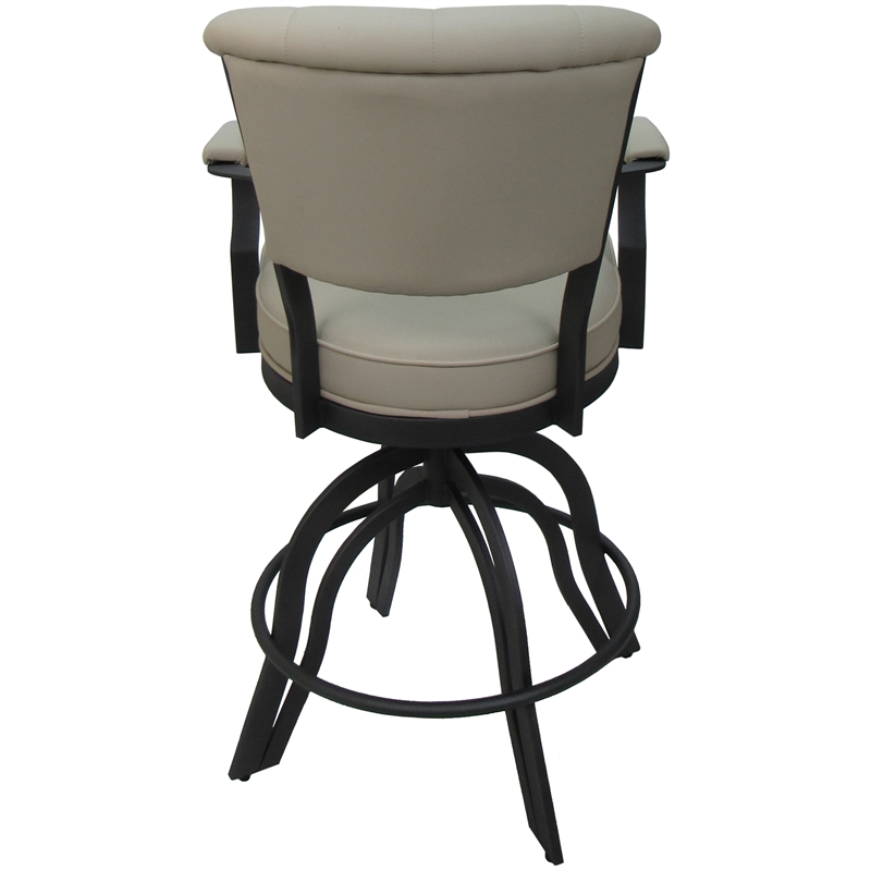 Swivel Tilt Metal Counter Stool 24