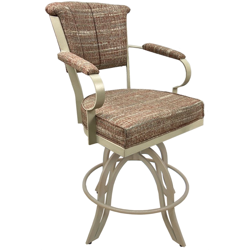 Swivel Tilt Metal Counter Stool 24