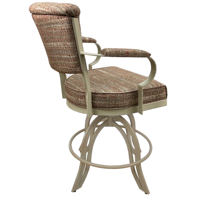 Swivel Tilt Metal Counter Stool 24