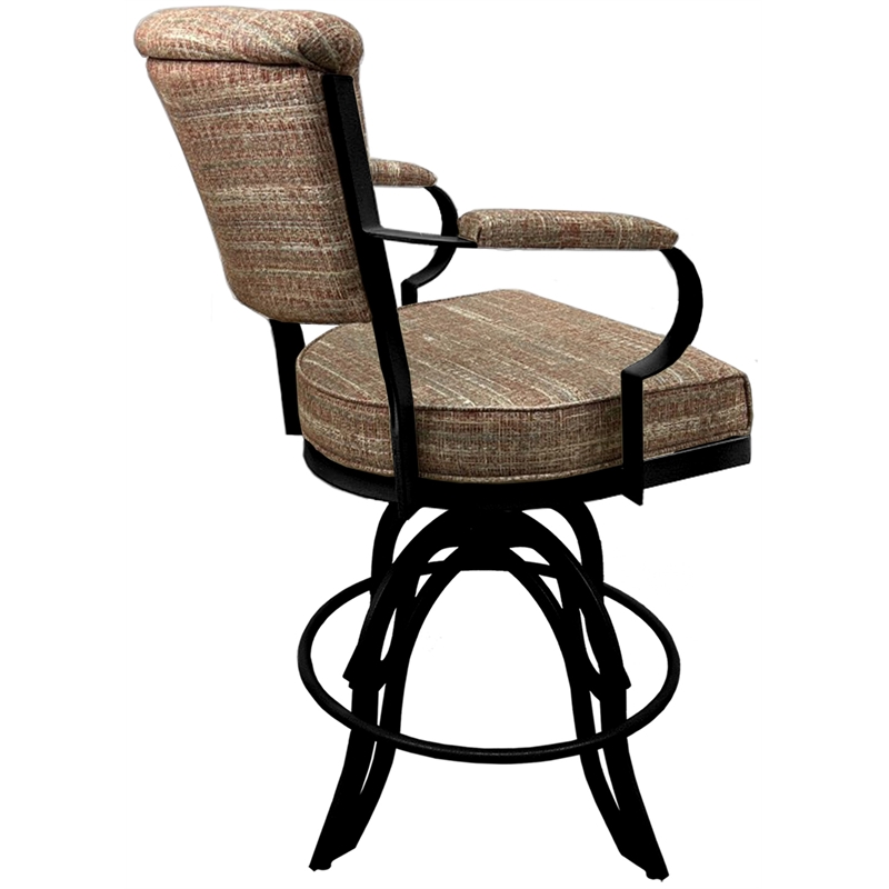 Swivel Tilt Metal Counter Stool 24