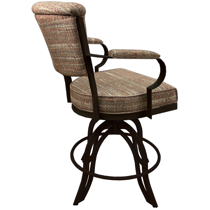 Swivel Tilt Metal Counter Stool 24