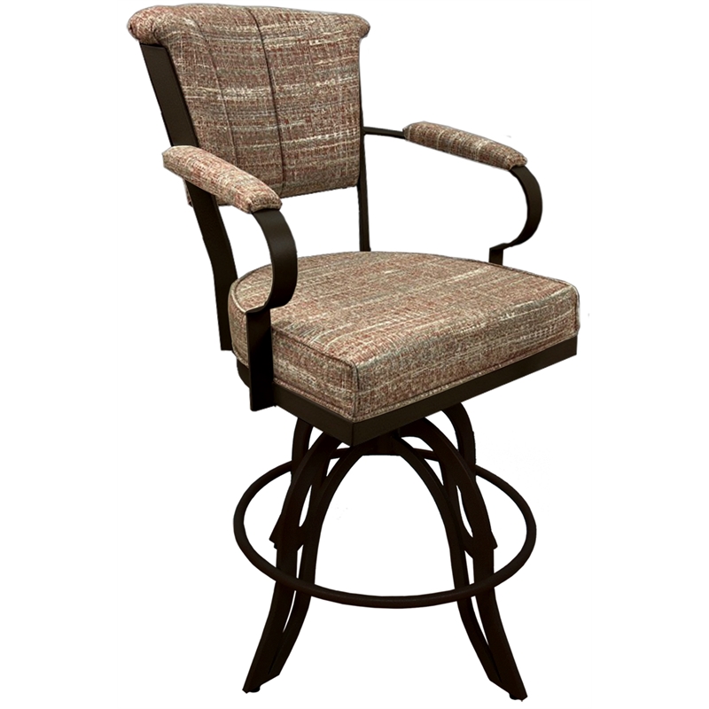 Swivel Tilt Metal Counter Stool 24