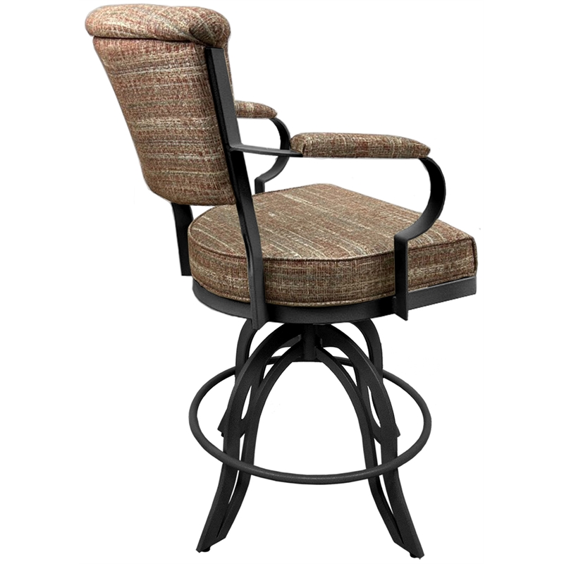 Swivel Tilt Metal Counter Stool 24