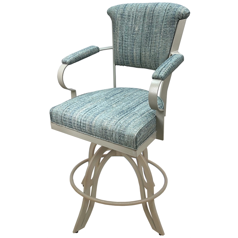 Swivel Tilt Metal Counter Stool 24