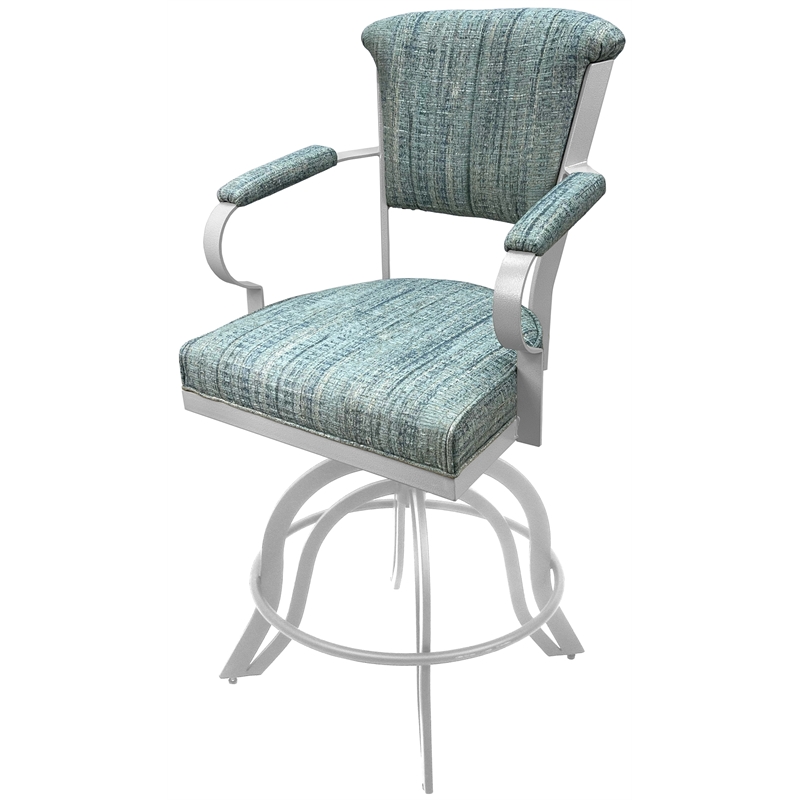 Swivel Tilt Metal Counter Stool 24