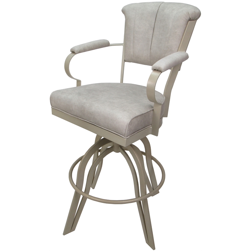 Swivel Tilt Metal Counter Stool 24