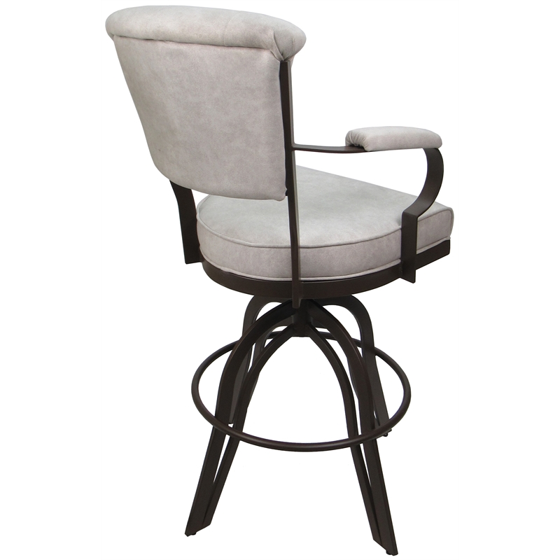 Swivel Tilt Metal Counter Stool 24
