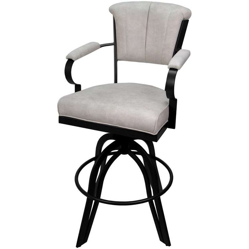 Swivel Tilt Metal Counter Stool 24